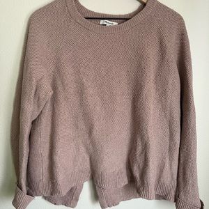 madewell crossback sweater